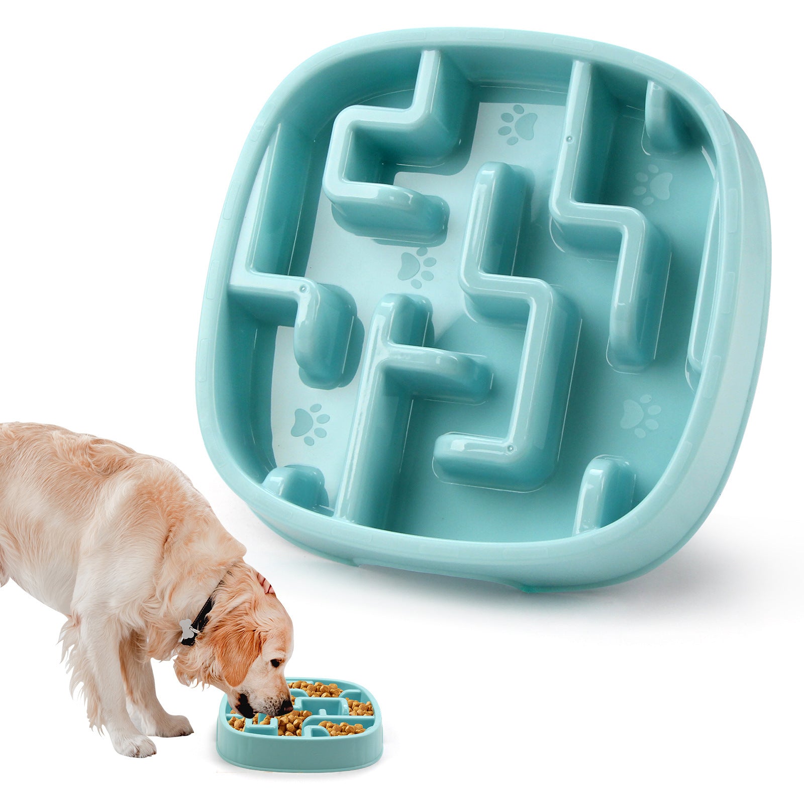 Petorus Square Maze Slow Feeder Bowl